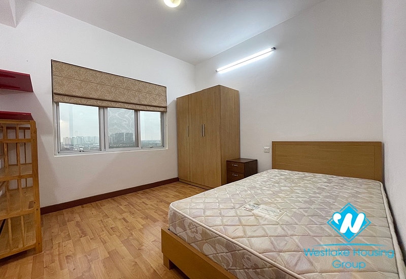 Fully furnished 3 bedroom apartment for rent on high floor, large balcony with a lot of facilities around the area